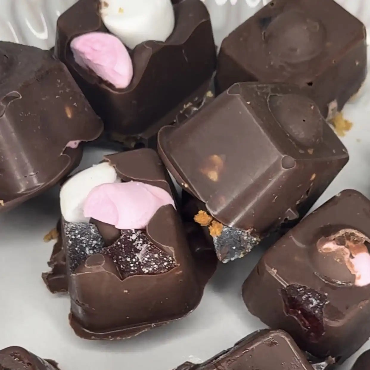 Ice Cube Tray Rocky Road Bites (Low-Carb & Keto-Friendly!)