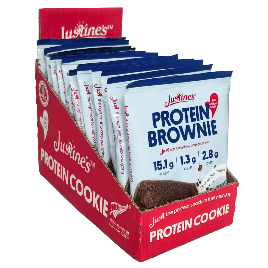 Justine's Protein Cookie Double Choc Dream 75g - Box of 12