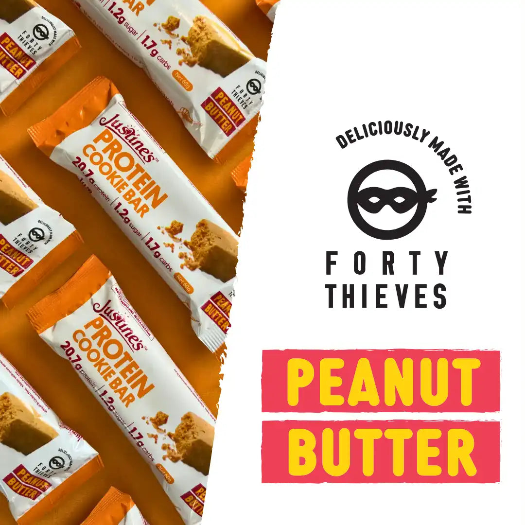 deliciously made with forty thieves peanut butter