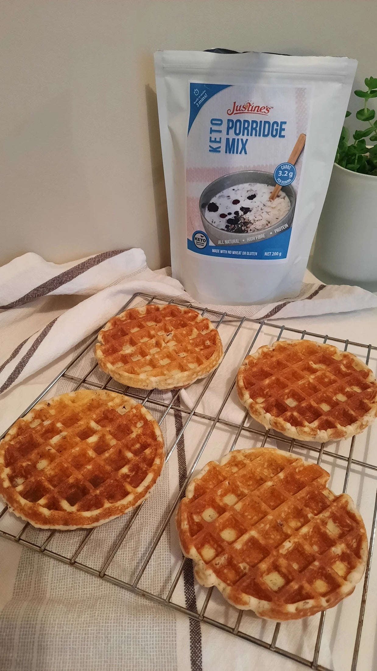 KETO WAFFLES BY SARAH