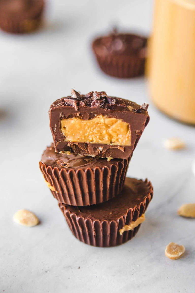 JUSTINE'S SUGAR-FREE KETO PEANUT BUTTER CUPS - 5 INGREDIENTS