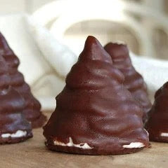 Mini Keto Protein Cookie Icecream Christmas Trees