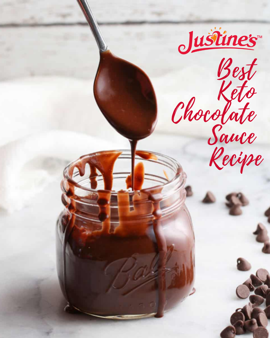 Justine’s Best Keto Chocolate Sauce Recipe