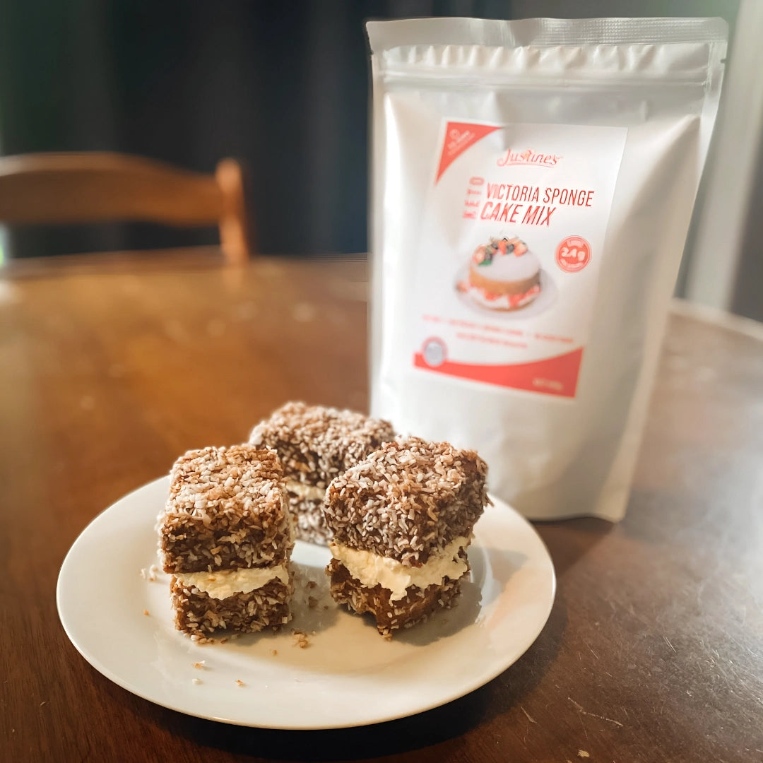 Lulu's Low Carb Keto Chocolate Lamingtons