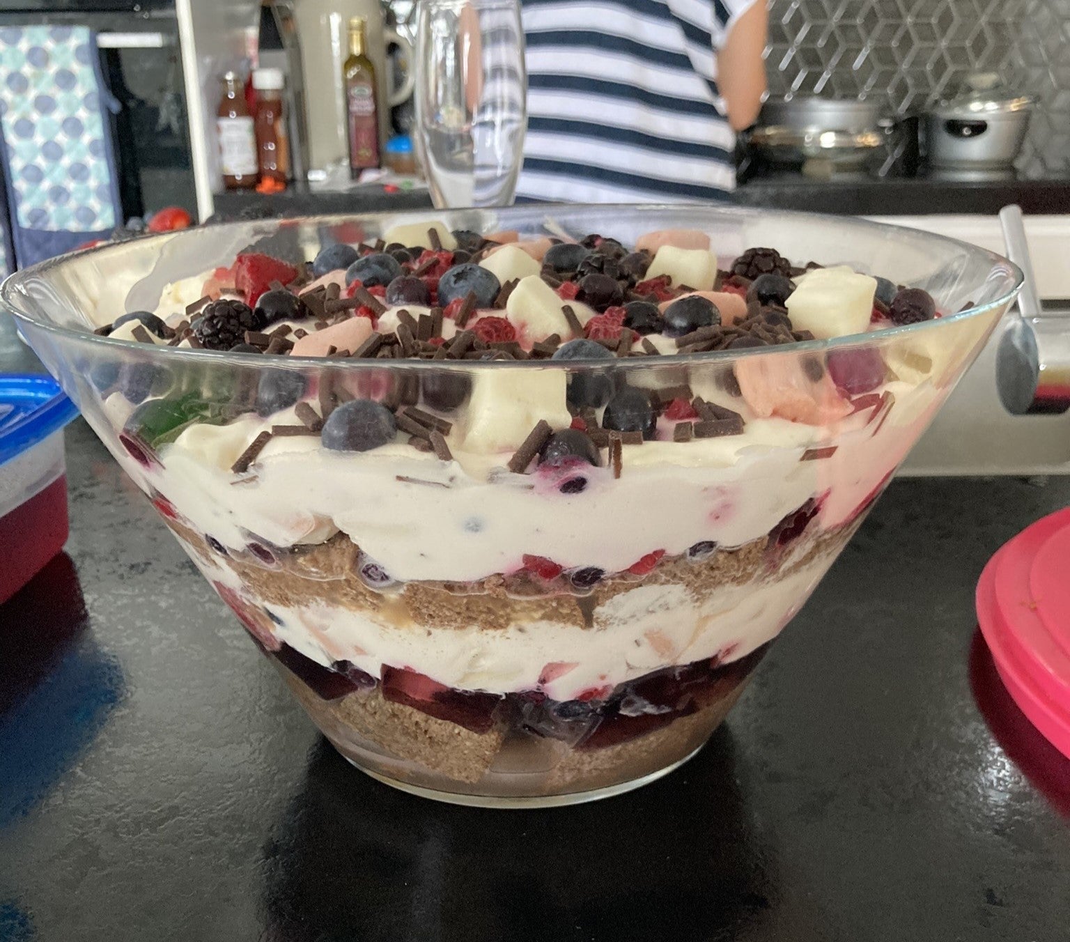 Keto Ambrosia Trifle