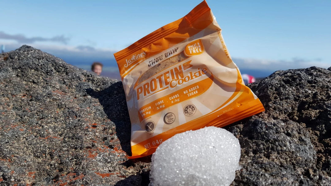 Easy and powerful snacking on the Tongariro Crossing