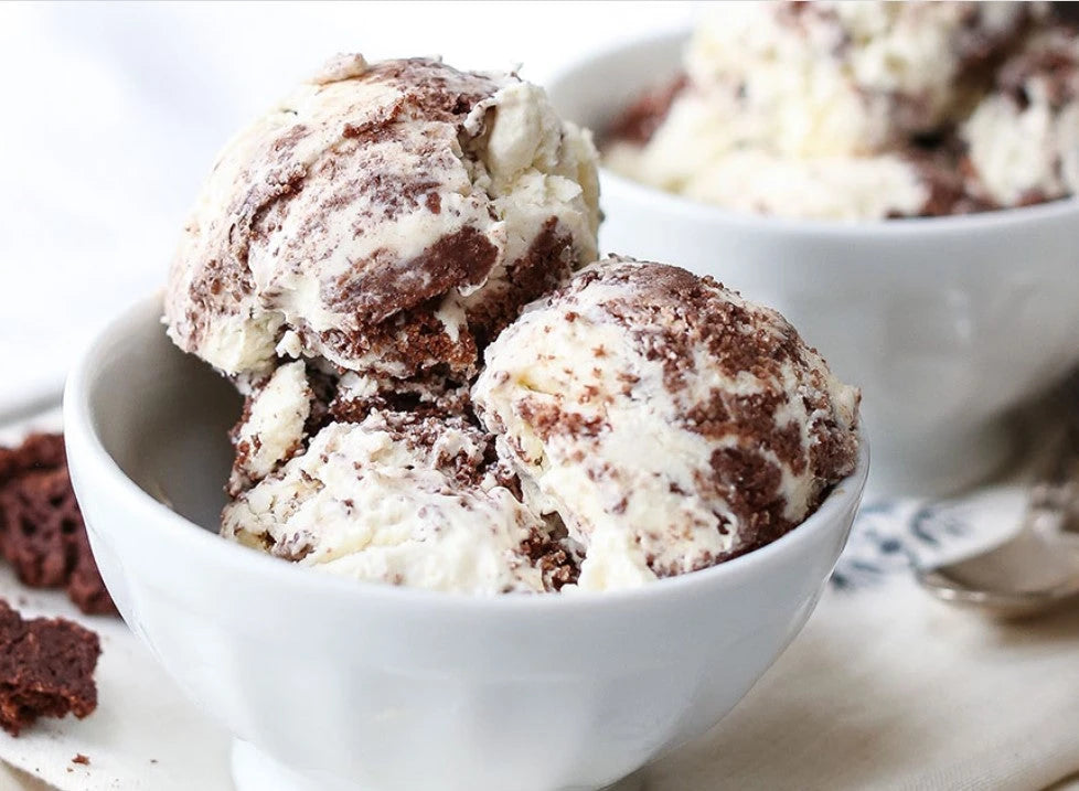 Keto Cookies and Cream Ice Cream