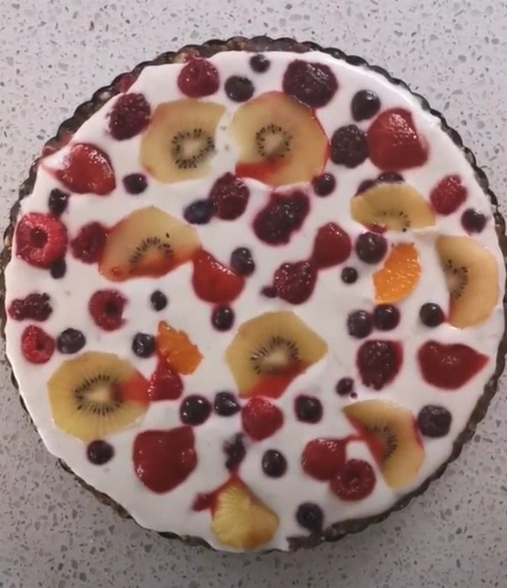 Greek Yoghurt Fruit Tart