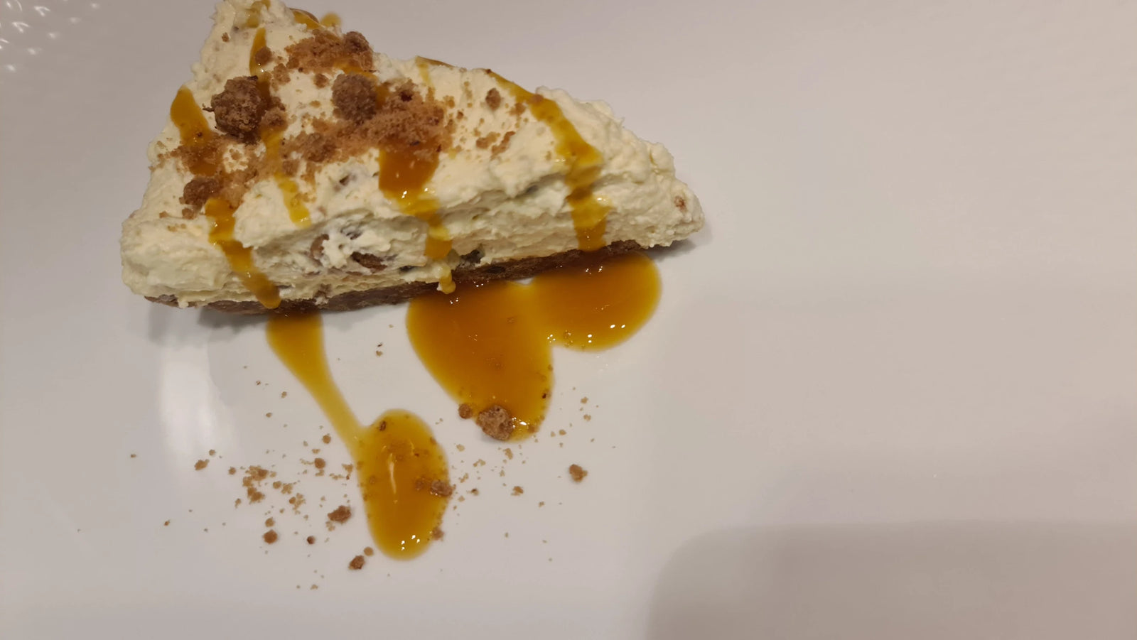 KETO CARAMEL CHEESECAKE BY FERNE SWANSON