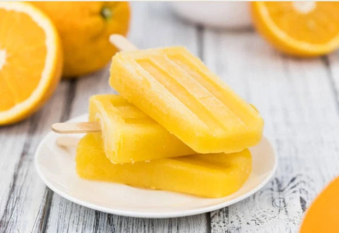 KETO ORANGE POPSICLES