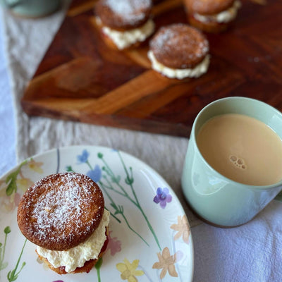 Keto Vanilla Whoopie Pies