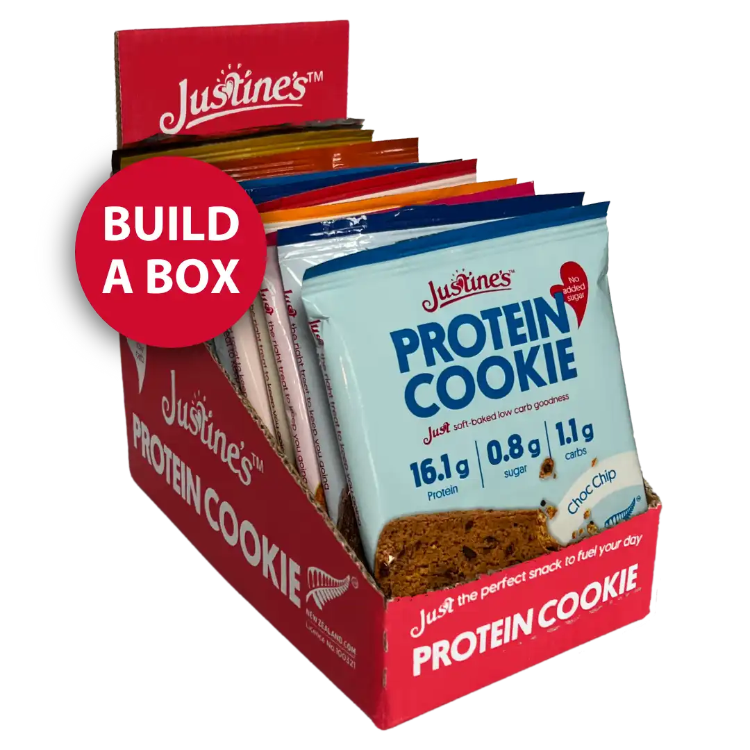 build your own box of justines keto protein cookies