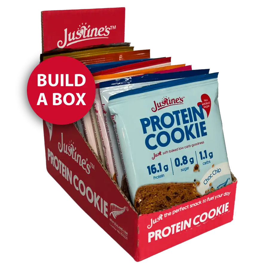 build your own box of justines keto protein cookies