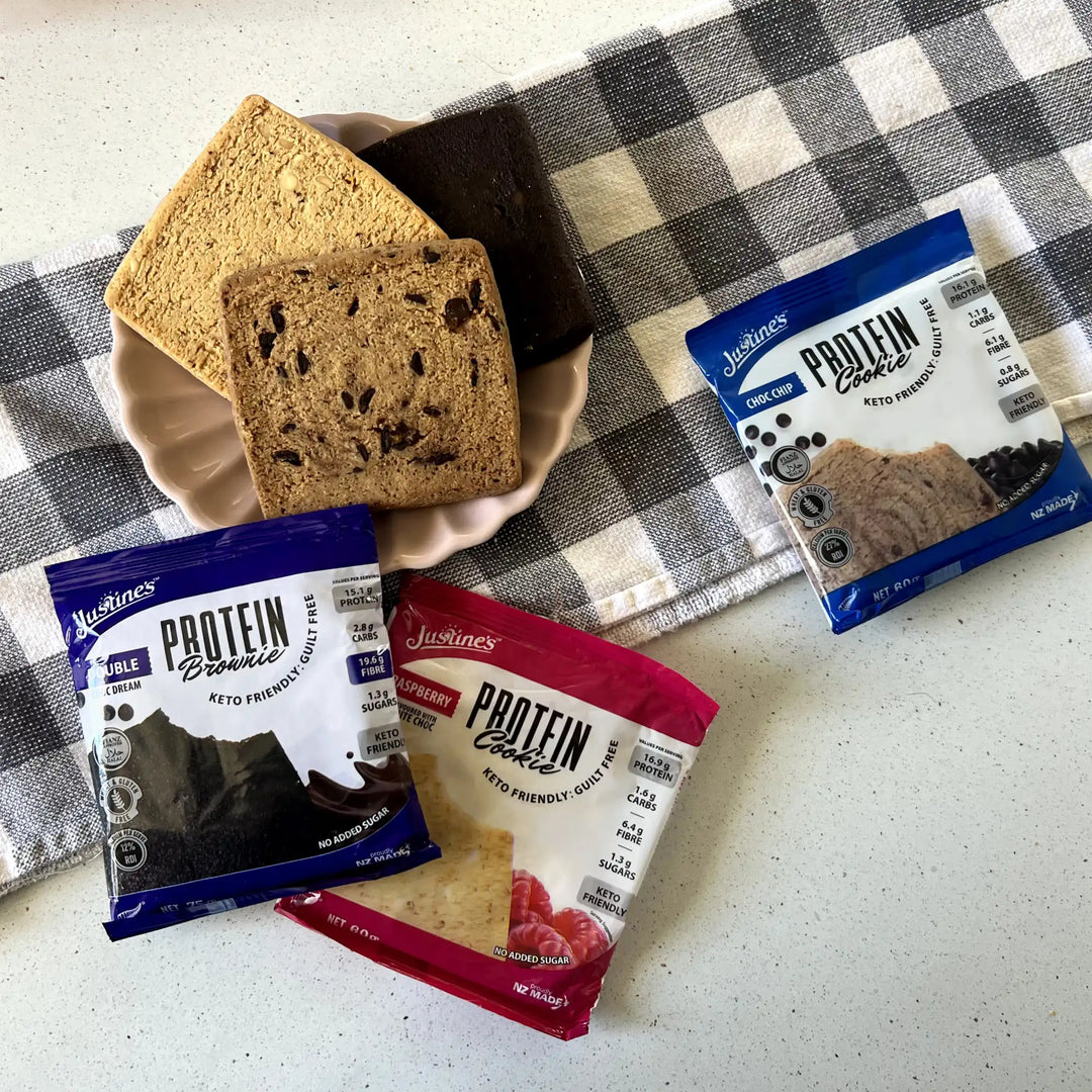 Justine's Keto Protein Cookie Choc Trio Variety Pack