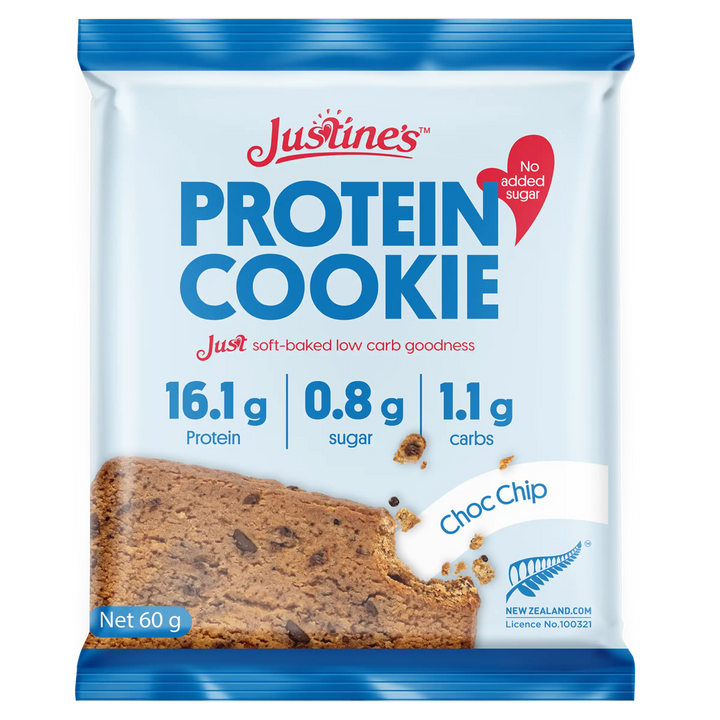 Justine's Protein Cookie Choc Chip 60g