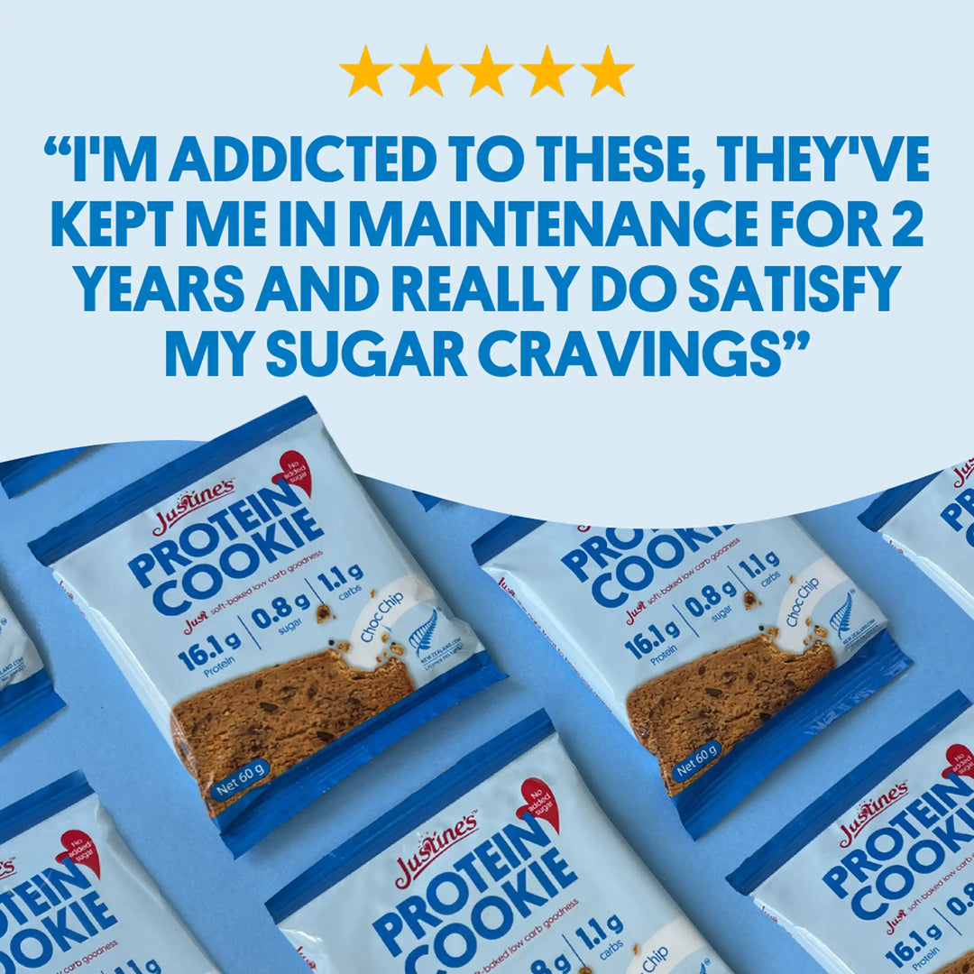 Justine's Protein Cookie Choc Chip 60g