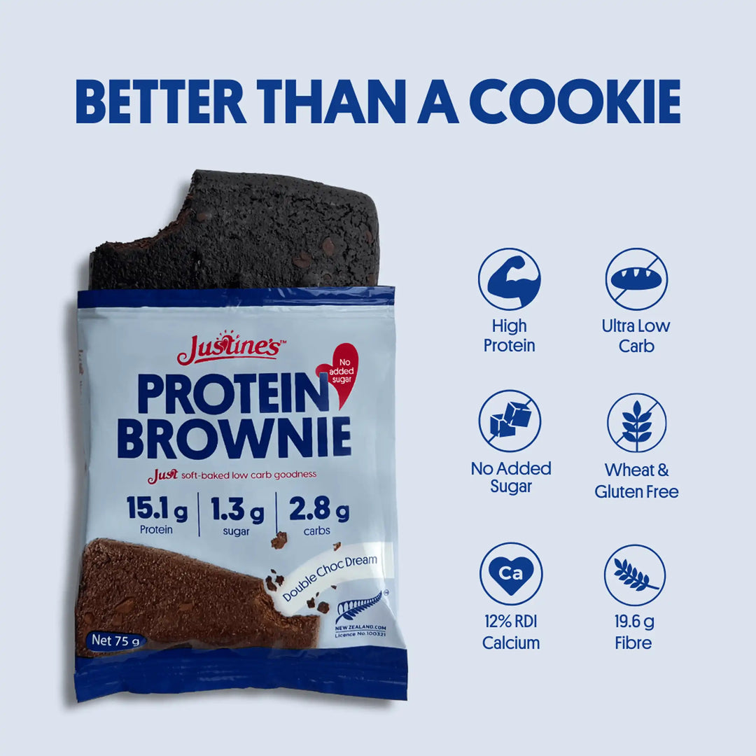 Justine's Protein Cookie Double Choc Dream 75g