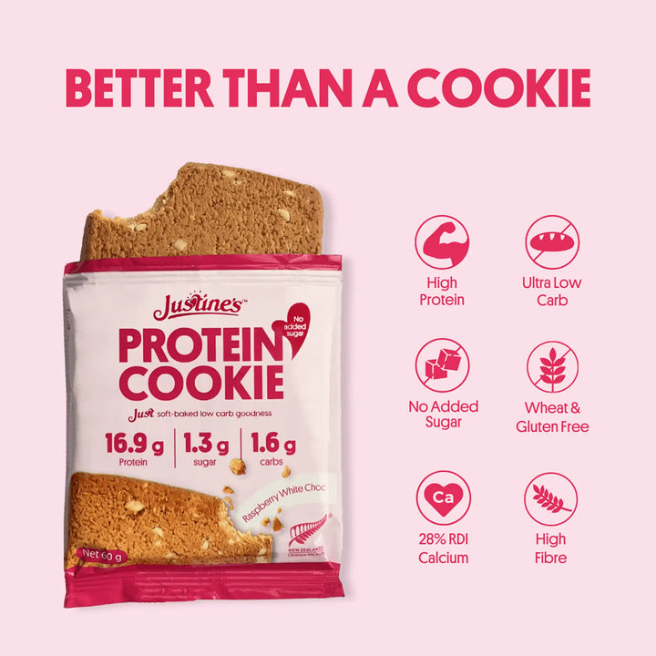 raspberry protein cookie benefits