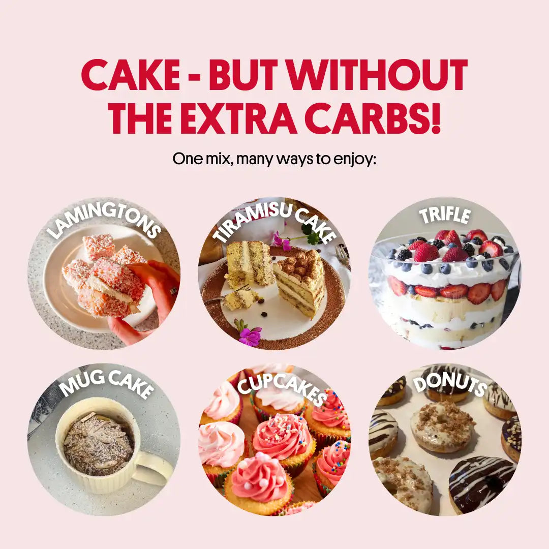 Justine's Keto Victoria Sponge Cake Mix 440g