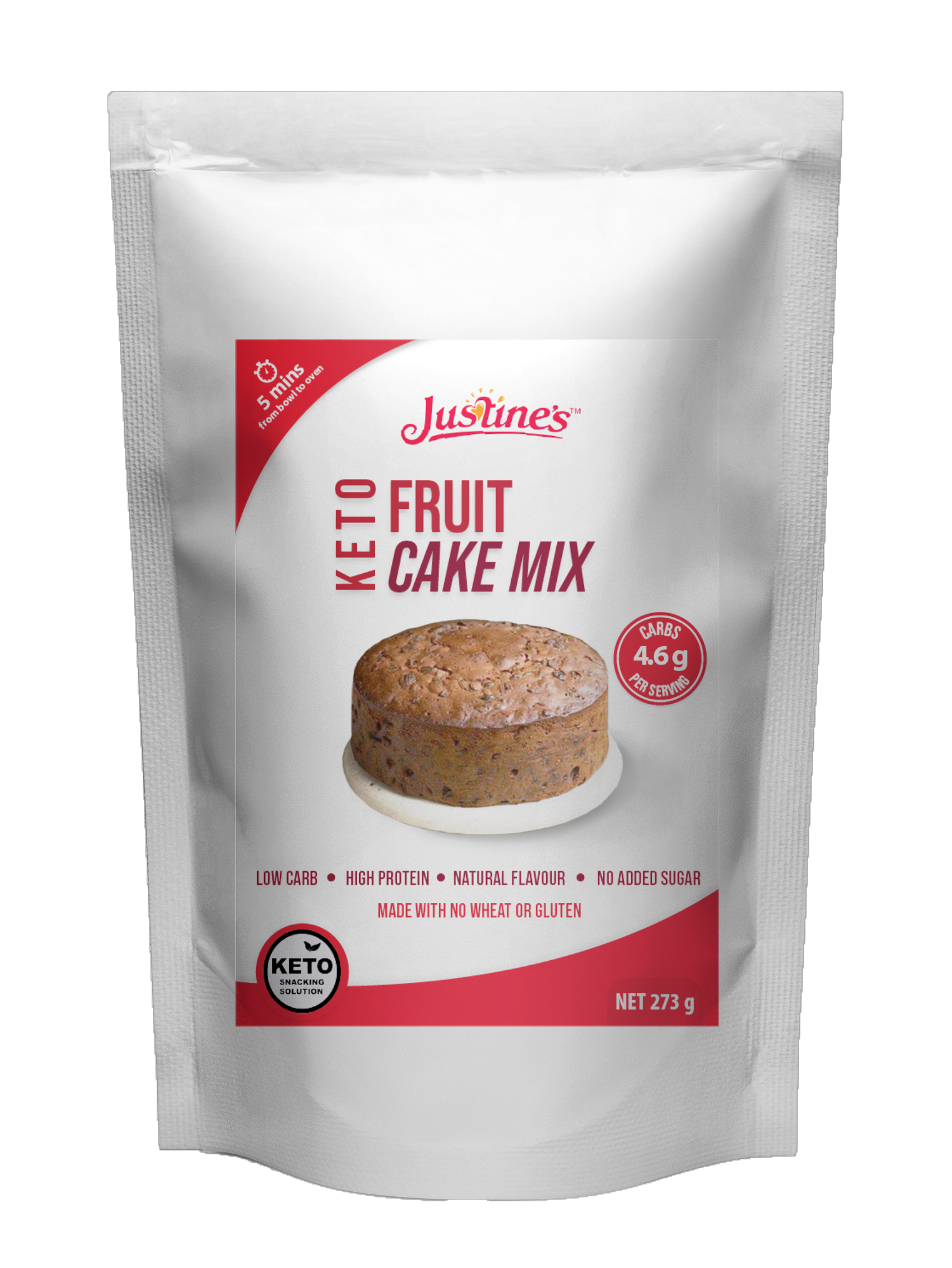 Justine's Keto Fruit Cake Mix